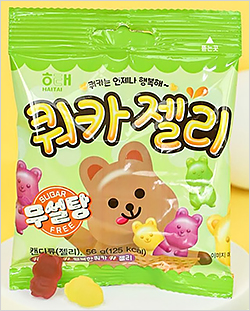 해태제과는 시중 판매 중인 ‘쿼카젤리(56g)’ 제품 전량을 회수한다. (사진=해태제과)