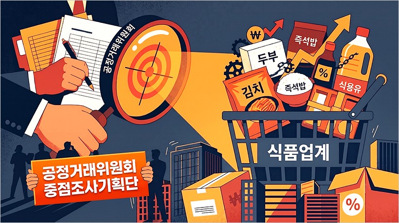 21년 만에 부활한 공정위 ‘중점조사기획단’…첫 타깃은 또 식품업계
